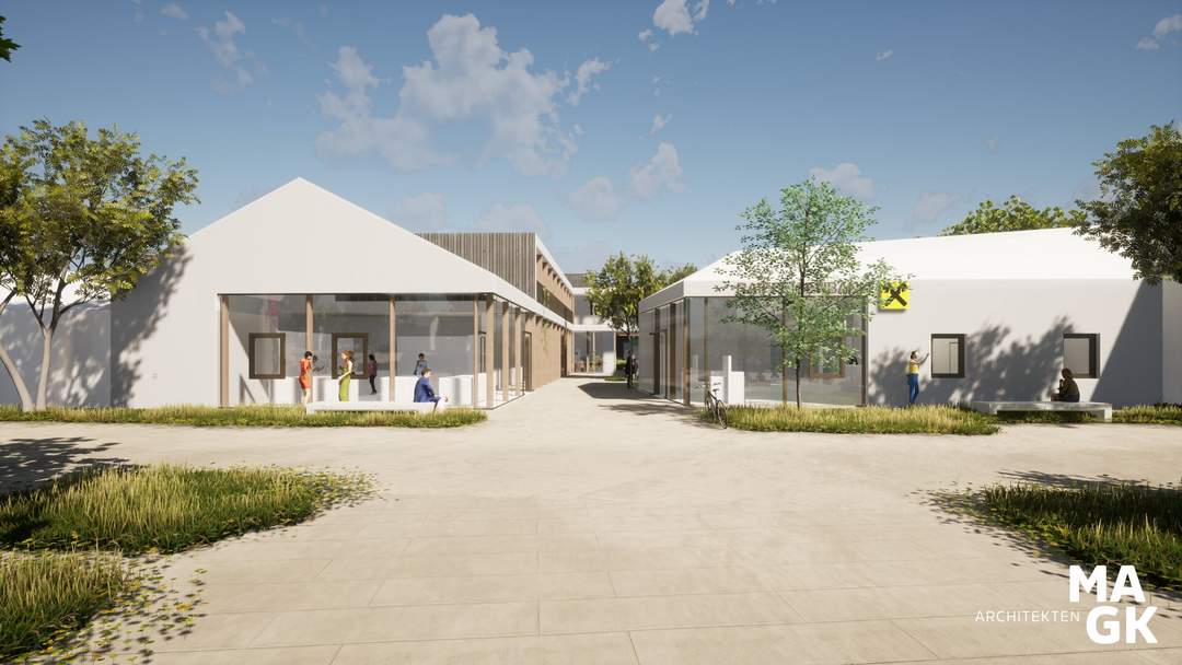„Mittendrin“: Ein modernes Gewerbe-Zentrum in Wulkaprodersdorf entsteht
