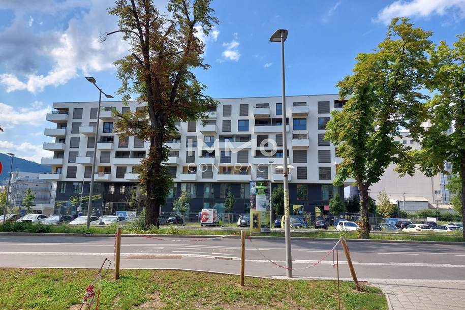 NEUWERTIGE 3-ZIMMERWOHNUNG MIT BALKON IM NEUEN INNOVATIVEN STADTTEIL REININGHAUS, Wohnung-miete, 1.189,01,€, 8020 Graz(Stadt)