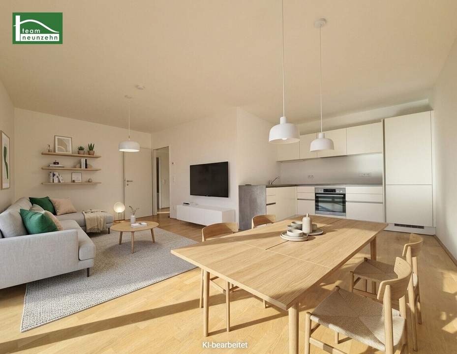 Naturnahes Wohnen mit urbanem Mehrwert - Gut geschnittene 2-Zimmer-Wohnung mit Garten - Ab 01.12.2026 beziehbar!