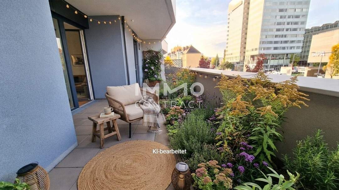 Ideale 2-Zimmer Wohnung mit großzügigem Außenbereich Top 01.02