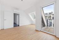 Ruhig &amp; modern 2-Zimmer-Dachgeschoß-Wohnung mit großen Außenflächen