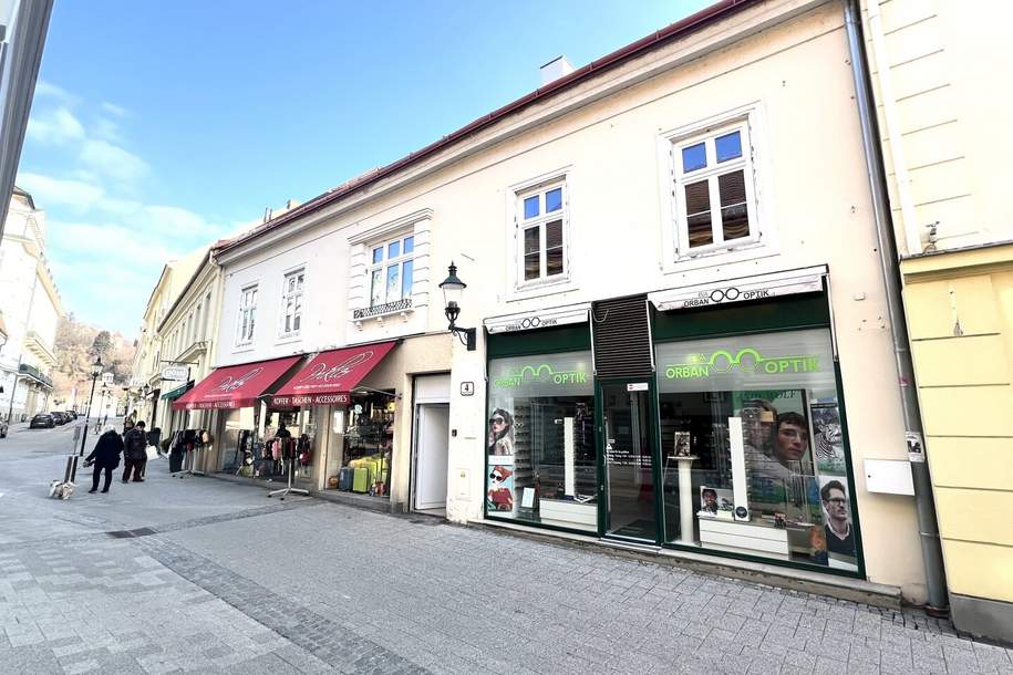 Zinshaus im Zentrum von Baden, toller Ertrag!!!, Gewerbeobjekt-kauf, 4.350.000,€, 2500 Baden