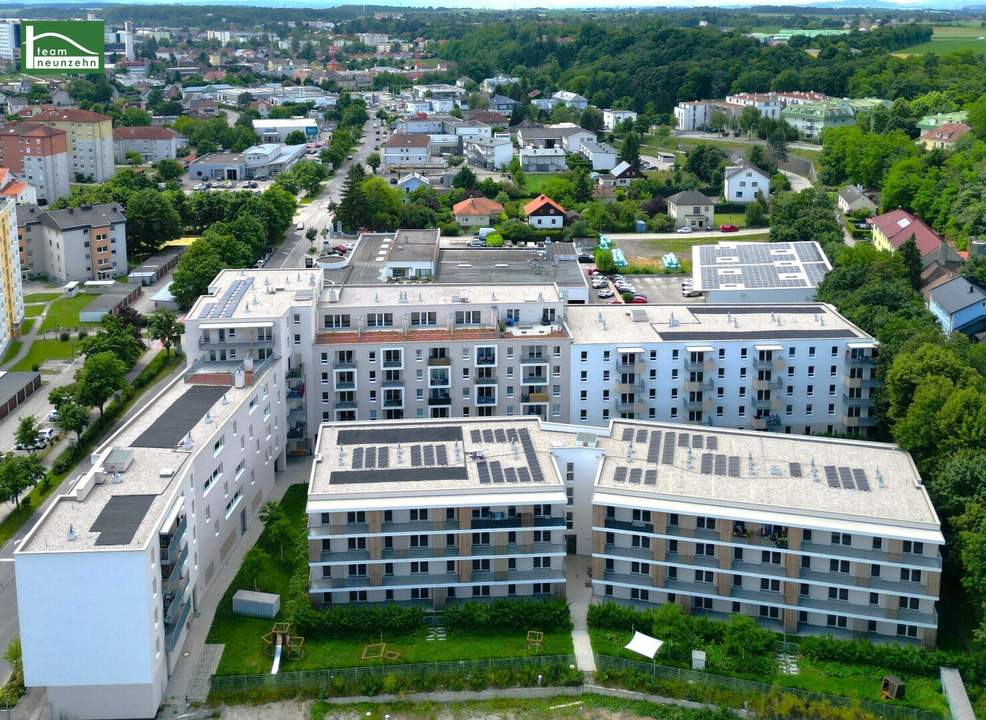 Moderne 2-Zimmer-Wohnung mit hofseitiger Loggia! Inklusive Kühlung und Einbauküche! STEINGÖTTERHOF