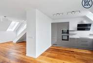 Luxus-Dachgeschosswohnung mit Galerie und zwei Terrassen in bester Lage des 9. Bezirks