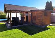 Zweifamilienhaus mit Pool -Wohnjuwel mit 2 Wohnungen (ca. 290 m² Wfl.), 2 Terrassen, Gartenareal mit Pool &amp; Poolhaus - Neuzeug