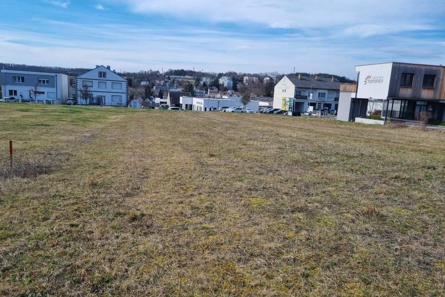 Wohn- oder Gewerbegrundstück mit Panoramablick auf Oberpullendorf, Grund und Boden-kauf, 93.900,€, 7350 Oberpullendorf