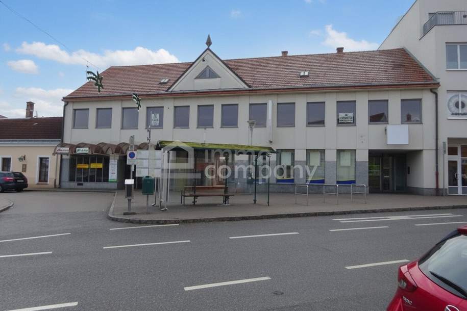 Geschäftsfläche in begehrter Lage in Hollabrunn für Ärztezentrum, Gastro, Friseure, Bank, Blumenladen,..., Gewerbeobjekt-kauf, 2020 Hollabrunn