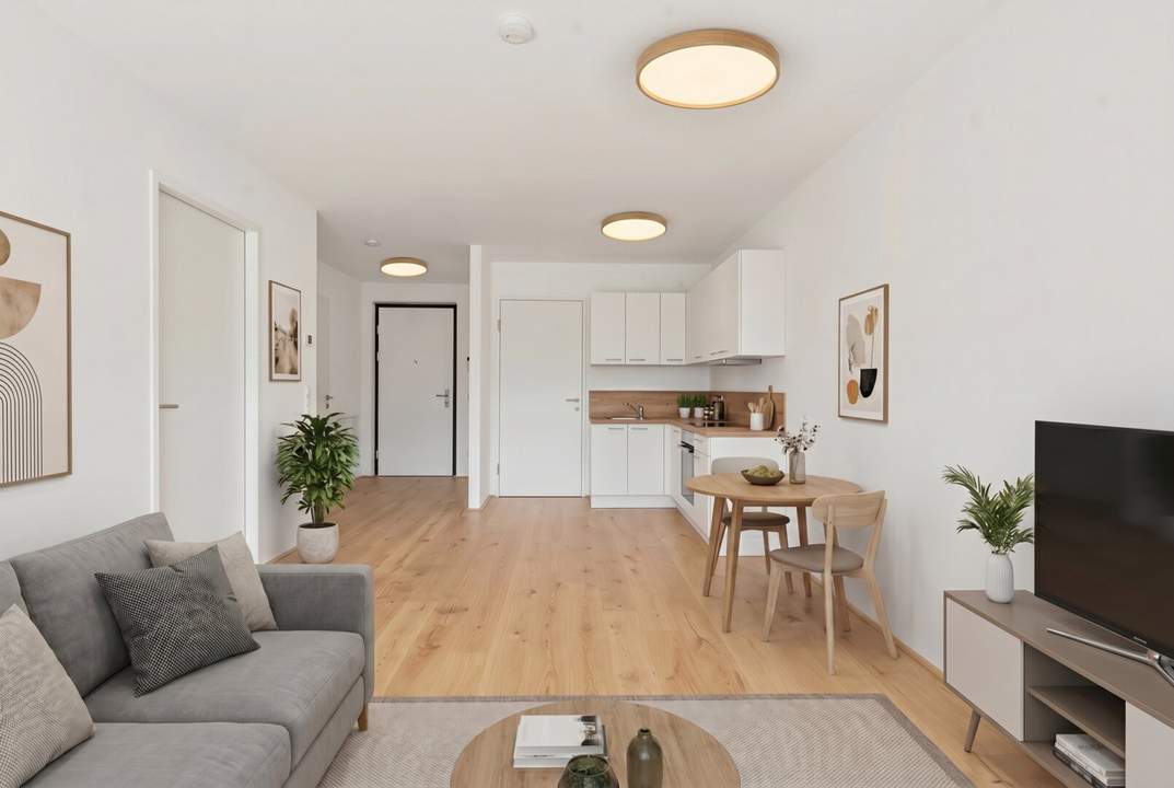 "Quality Living in Amras" Top 16 | Kompakte 2-Zimmer-Wohnung