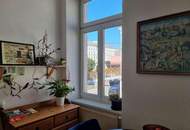" 3-Zimmer-Altbauwohnung mit moderner Wohnküche & Schwedenofen nahe Yppenplatz!"