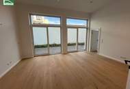SOMMERAKTION - KÜCHE INKLUSIVE - Bereits fertig gestellt! Lässige Büroeinheit im Hofhaus in direkter Nähe zu U1 Kagran, Kagraner Platz, Donauzentrum und Alte Donau. - WOHNTRAUM