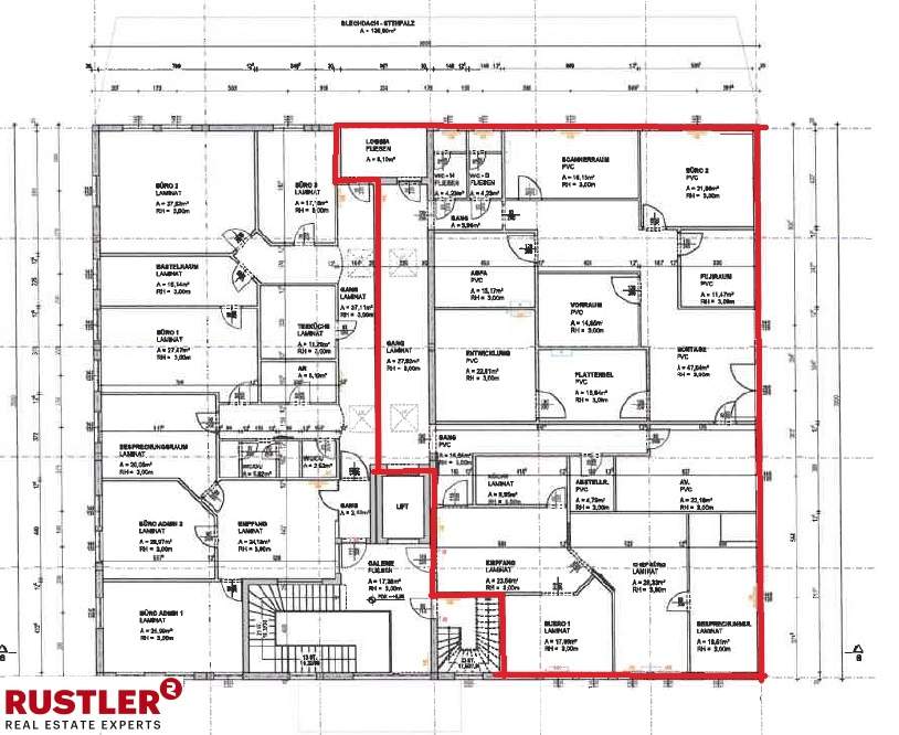 Inklusive Heizkosten I Großzügige Büroeinheit mit Besprechungsräumen
