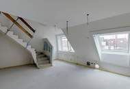 Erstbezug: 2-Zimmer Galeriewohnung mit Dachterrasse – U-Bahn &amp; Donau Nähe