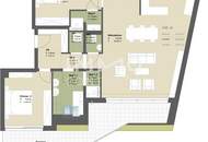 Provisionsfreier Neubau-Erstbezug – Exklusive Dachgeschoßwohnung mit außergewöhnlichen Terrassenflächen