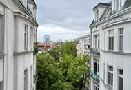 1030, nahe Wien/Mitte! Repräsentative 4-Zimmer Altbauwohnung mit Kamin und Balkon!