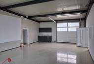 Hochwertig ausgestattete Halle mit Werkstattwidmung/Lagerflächen/Auslagen/ großzügige Freiflächen-alle Nebenräume!!