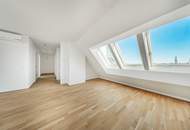 !!! EXKLUSIV !!! >> luxuriöse DG Wohnung mit eigenem Liftzugang, zwei Bäder und Dachterrasse >> TOP Anbindung