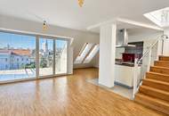 Exklusive Dachgeschosswohnung mit großzügigen Freiflächen in Floridsdorf