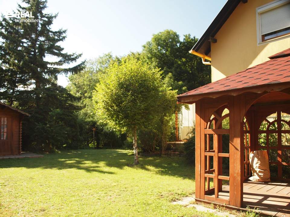 Ein Haus,samt Garten, das auf neue Ideen wartet