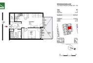 Tolle Neubau-Wohnung mit großem Innenhof-Balkon nahe S-Bahn Jedlersdorf, Straßenbahn 26 und SCN mit Einbauküche und Abstellraum!