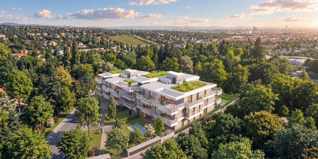 Dachgeschoß: Wienblick garantiert!