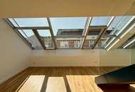 Exklusive 2-Zimmer-Dachgeschosswohnung mit Klimaanlage & beeindruckender Fensterfront in bester Lage der Josefstadt