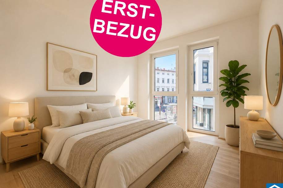 Wohnen mit ZUKUNFT | ERSTBEZUG | Nachhaltig bei der U3 & U6, Wohnung-miete, 955,00,€, 1150 Wien 15., Rudolfsheim-Fünfhaus