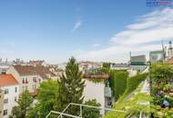 Schöne Maisonette Dachwohnung mit Terrasse, Altbau