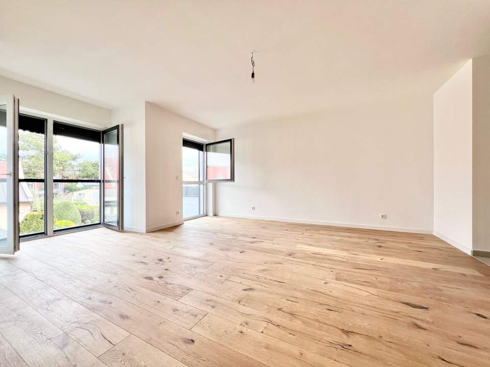 NÄHE U2: ERSTBEZUG IN GRÜNRUHELAGE I Balkon, Terrasse oder Garten I Aufzug I Fußbodenheizung &amp; Kühlung I Luft-Wasser-Wärmepumpe I elektrische Raffstores