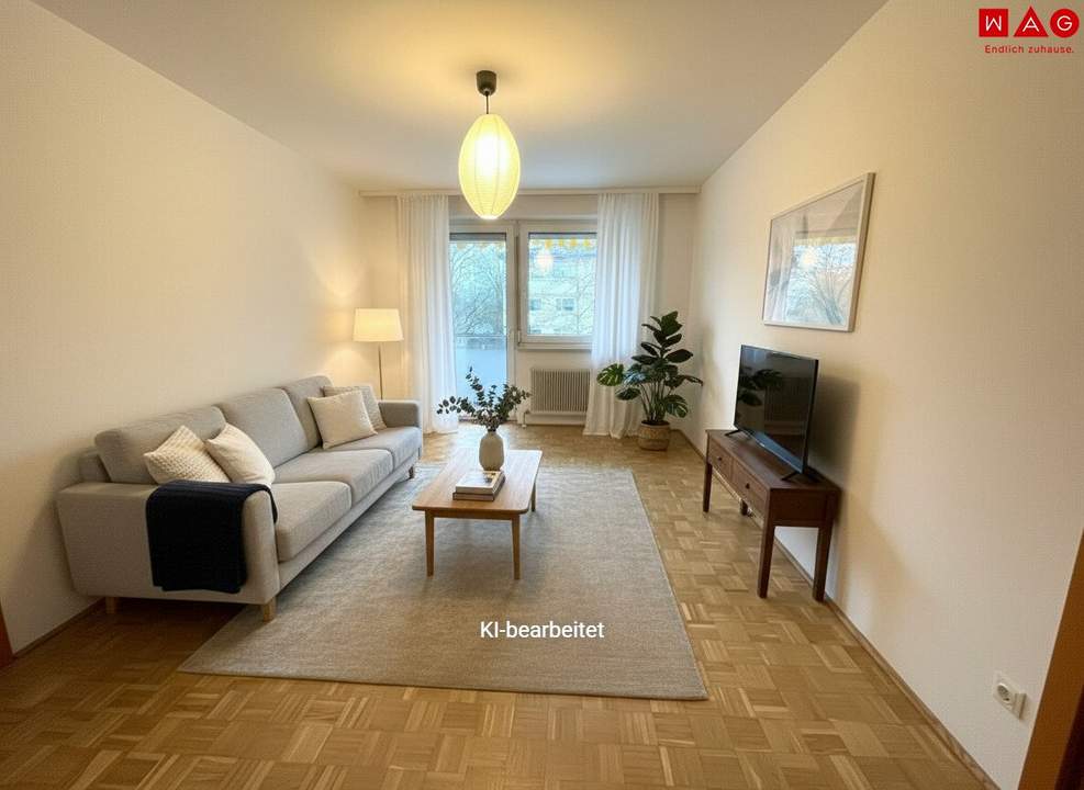 Großzügige 3-Zimmer-Wohnung mit Loggia in Linz ! Ab sofort beziehbar mit der Möglichkeit eine Küche abzulösen!!