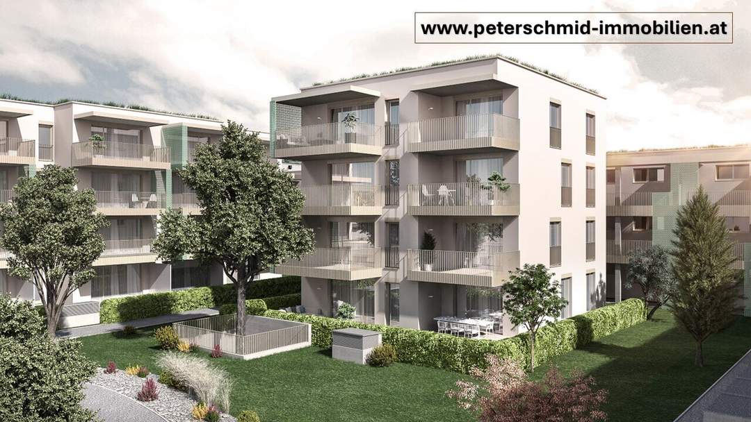 Seekirchen - 2 Zi. Wohnung mit Balkon am schönen Wallersee - Neubauprojekt im Baurechtseigentum! PROVISIONSFREI