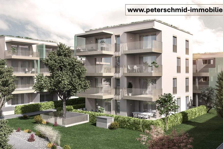 Seekirchen - 2 Zi. Wohnung mit Balkon am schönen Wallersee - Neubauprojekt im Baurechtseigentum! PROVISIONSFREI, Wohnung-kauf, 224.500,€, 5201 Salzburg-Umgebung