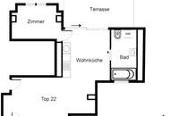 Sandleiten 64 | Exklusive 2-Zimmer-Dachgeschosswohnung mit Terrasse und Klimaanlage