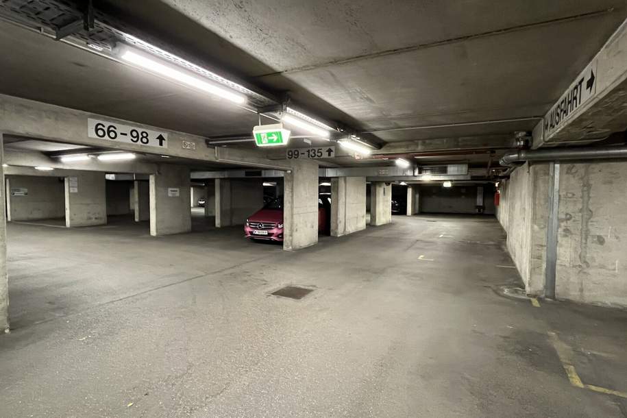 Wohnpark Sandleiten | Tiefgaragenstellplätze zu vermieten, Kleinobjekte-miete, 99,00,€, 1160 Wien 16., Ottakring