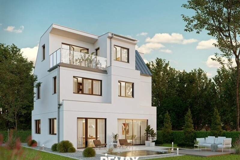 Luxuriöses Einfamilienhaus direkt bei der Alten Donau, Haus-kauf, 2.144.900,€, 1220 Wien 22., Donaustadt