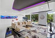 Außergewöhnlich futuristische Architektur mit "WOW"-Effekt und Indoor Pool in Liesing – The White Pearl
