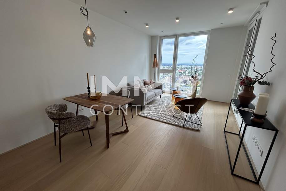 31. Stock! - Von Der Sonne geküsst! Provisionsfrei! U1 vor der Türe - Donauzentrum, Wohnung-kauf, 475.000,€, 1220 Wien 22., Donaustadt