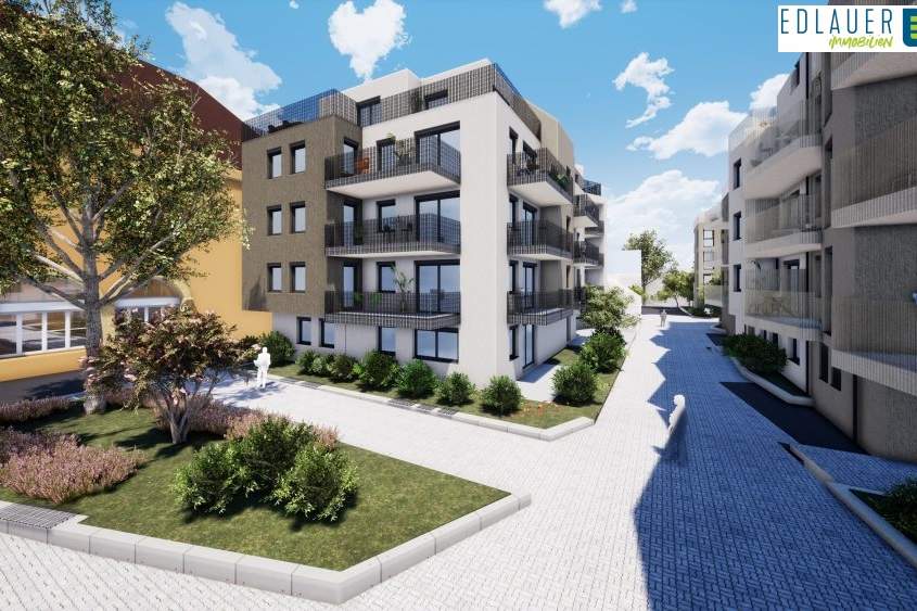 NEUBAU-GESCHÄFTSLOKAL in Toplage - inkl. großer Terrasse, Gewerbeobjekt-miete, 2.398,80,€, 3100 Sankt Pölten(Stadt)