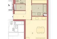 Gut geschnittene 3 Zimmer-Neubauwohnung mit Balkon in Margareten - ab Mai beziehbar!