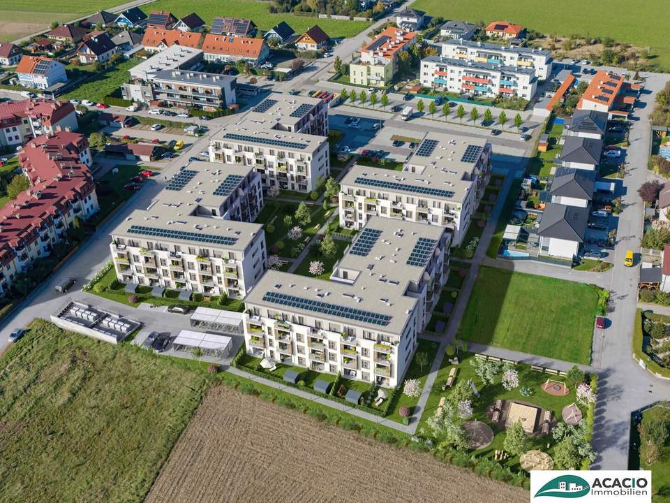 ***NOCH VIELE GRUNDRISSE ZUR AUSWAHL- moderne 3-Zimmer-NEUBAUWOHNUNG mit Loggia - leistbarer Neubau Nähe St.Pölten / Wohnpark Ober-Grafendorf - ökologisch, hochmodern, ausgezeichnet ***