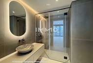 Fantastischer Erstbezug mit durchdachtem Grundriss, Balkon und Sonnenuntergang (Doorman, Gym, Pool, Lounges)
