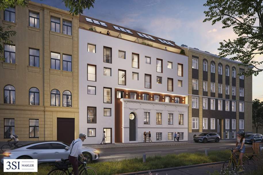 Die Symbiose: Hochwertiger 3-Zimmer Neubau mit südseitigem Balkon, Wohnung-kauf, 507.825,€, 1140 Wien 14., Penzing