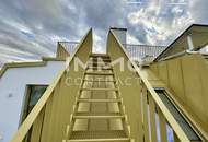 Dachterrassenwohnung mit Möglichkeit für Whirlpool! 3-Zimmer! U1 Kagraner Platz!