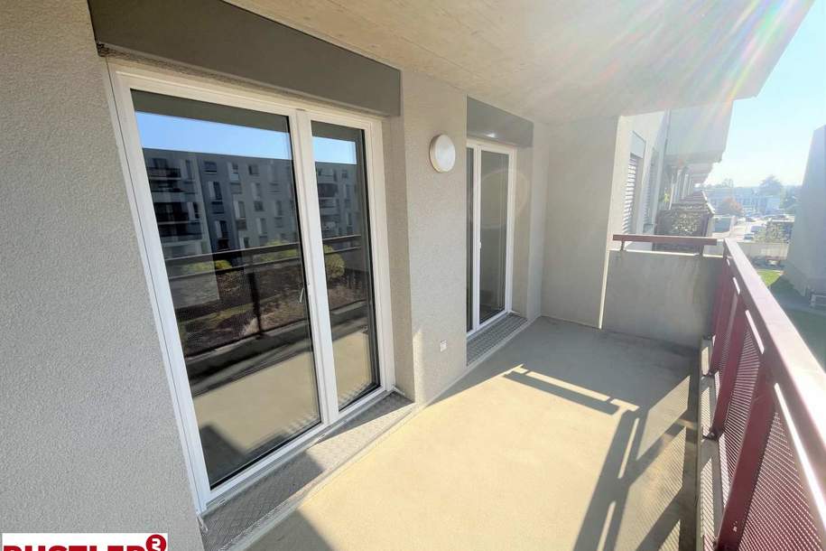 2 MONATE MIETFREI - Moderne 2-Zimmer-Wohnung mit Balkon, Wohnung-miete, 772,64,€, 8020 Graz(Stadt)