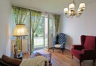Barrierefreie 3-Zimmerwohnung mit wunderschönem Blick in den gepflegten Allgemeingarten in Purkersdorf
