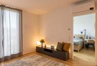 Ab Oktober: möblierte und klimatisierte 2-Zimmer-Wohnung mit Terrasse!