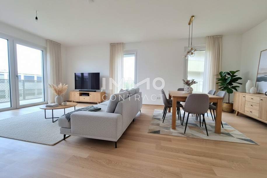 Erstbezug: Exklusive 3-Zimmerwohnung in idyllischer Ruhelage, Wohnung-kauf, 270.000,€, 1210 Wien 22., Donaustadt