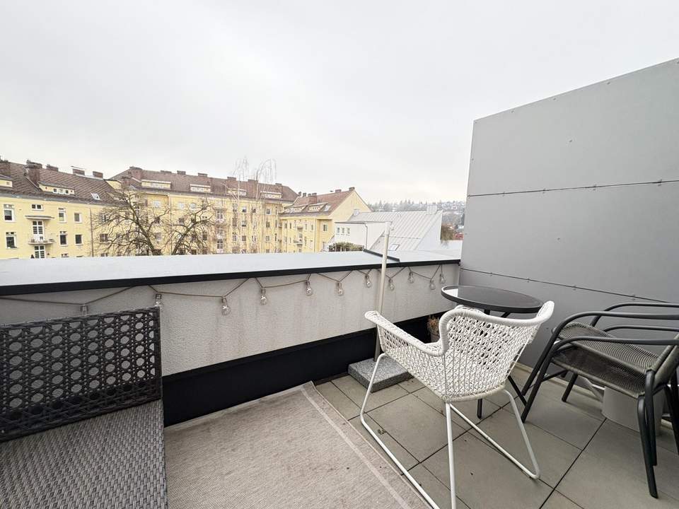Ausgezeichnete 1 Zimmerwohnung mit Terrasse am Auberg wird frei- Aubergstraße 41, Top 4.4, 4040 Linz
