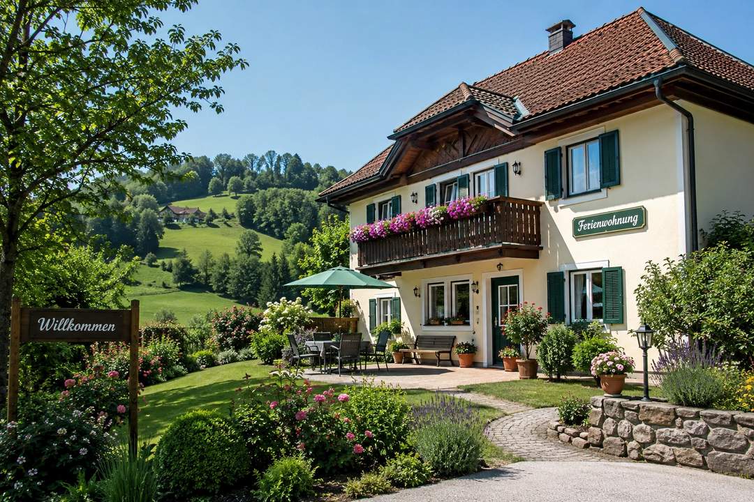 Geräumige Ferienwohnung mit Garten und Balkonen in ruhiger Lage (Provisionsfrei)