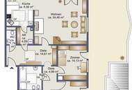 Traumhafte Penthouse-Wohnung in Feschnig: 4 Zimmer mit beeindruckender Terrasse - atemberaubendem Blick inklusive!