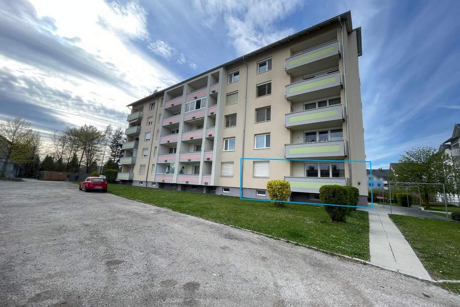 Charmante 3-Zimmer-Eigentumswohnung in zentraler Lage von Schärding, Wohnung-kauf, 158.000,€, 4780 Schärding